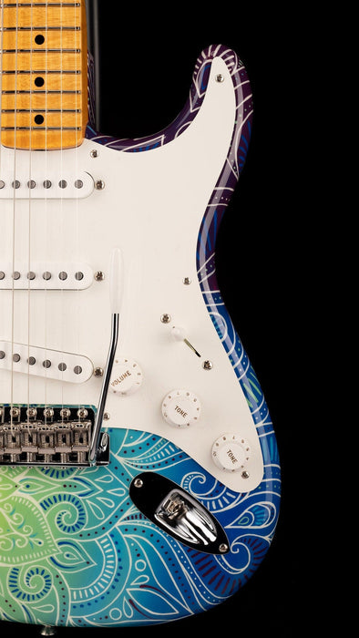 Pre-Owned Fender Custom Shop Masterbuilt Greg Fessler Madison Roy "Mandala Burst" 1968 Stratocaster
