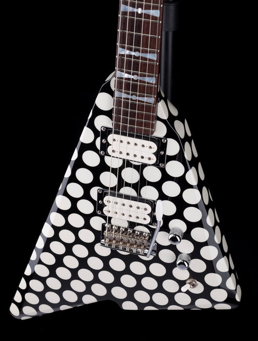 Pre-Owned Fender Custom Shop Masterbuilt Todd Krause Katana Black & White Dot with OHSC