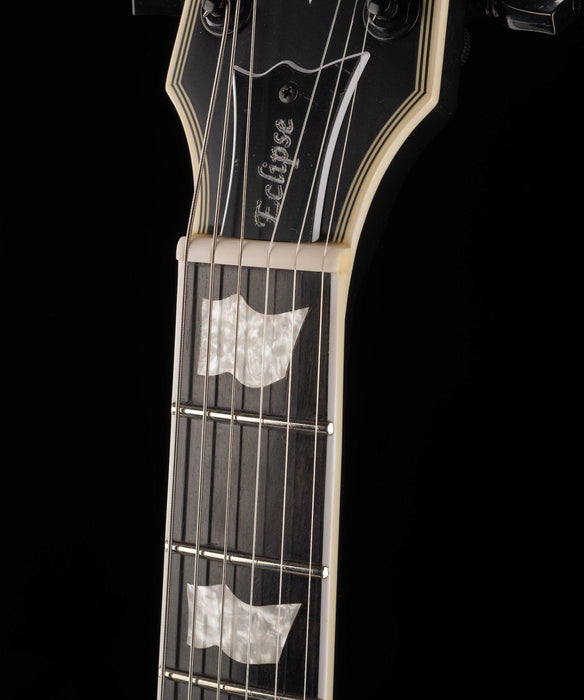 Used ESP Eclipse E-II Evertune Black Satin with OHSC