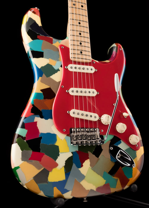 Pre-Owned Fender Custom Shop Masterbuilt Dale Wilson Active Clown Patch Strat Electric Guitar