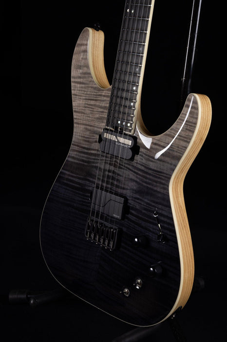 Used Schecter Prototype C-1 SLS Elite Black Fade Burst w/ OHSC