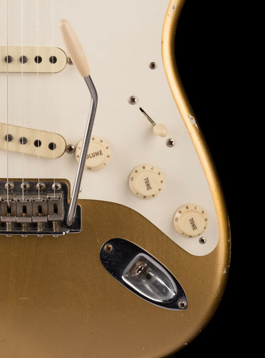 Pre Owned 2017 Fender Custom Shop '57 Stratocaster HLE GOLD With OHSC