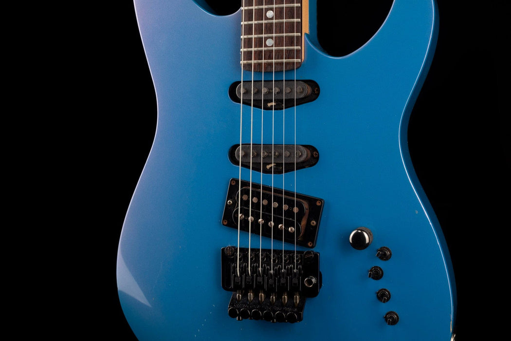 Vintage '86-'89 Kramer Pacer Custom 1 Electric Guitar Blue