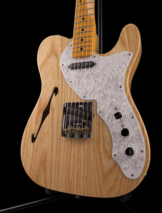 Used '09 Fender FSR Thinskin 1968 Telecaster Thinline Natural W/ OHSC & Upgrades
