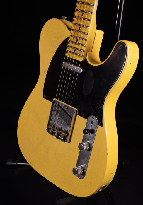 Used 2015 20th Anniversary Relic Nocaster Maple Fingerboard Nocaster Blonde With OHSC
