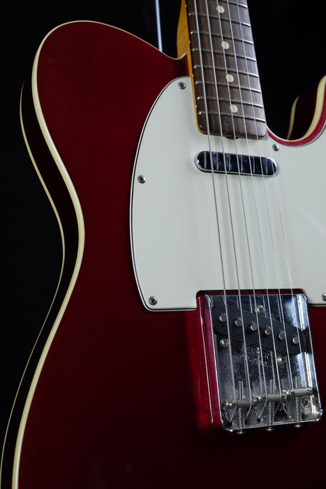 Pre-Owned 2000 Fender American Vintage '62 Tele Custom Candy Apple Red With OHSC