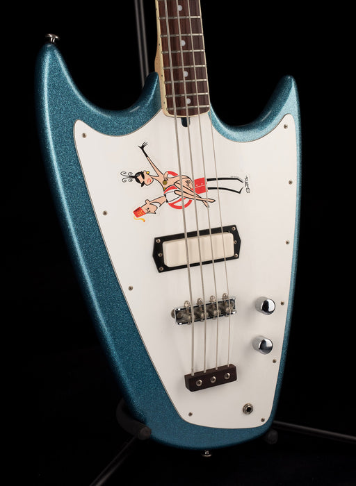Pre Owned Hallmark by Shade Swept-Wing Reissue Bass Blue Sparkle With OHSC