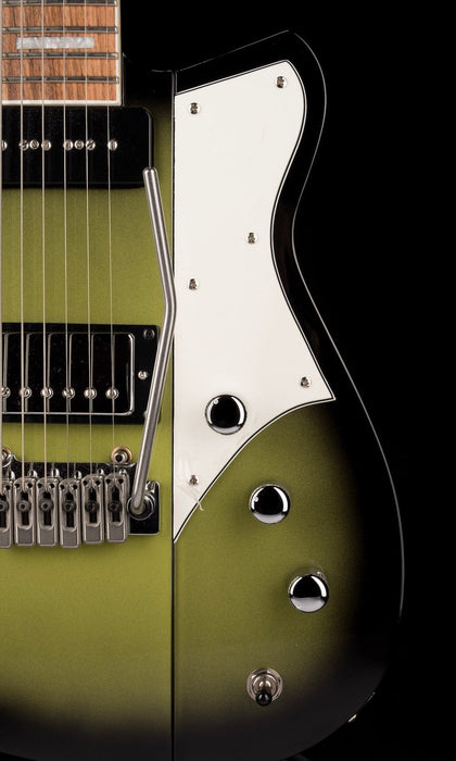 Used Reverend Warhawk DAW Roasted Maple Neck Electric Guitar Avocado Burst