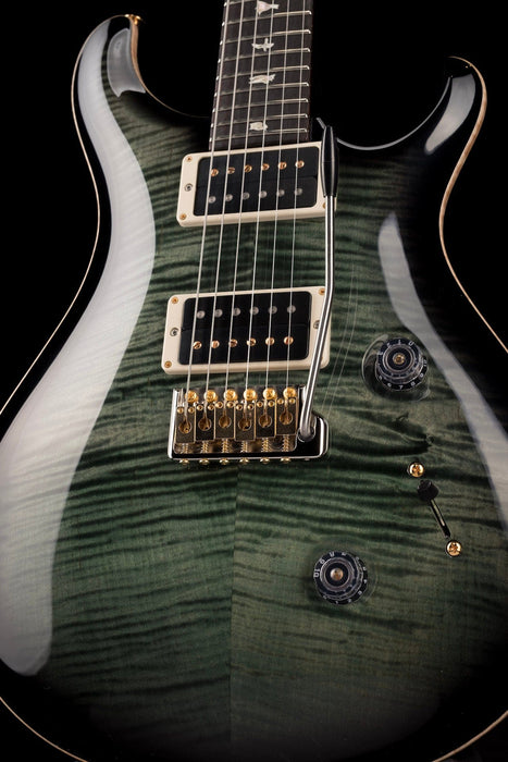 PRS Core Custom 24 Pattern Thin 10 Top Custom Color Trampas Green Smokeburst with Case