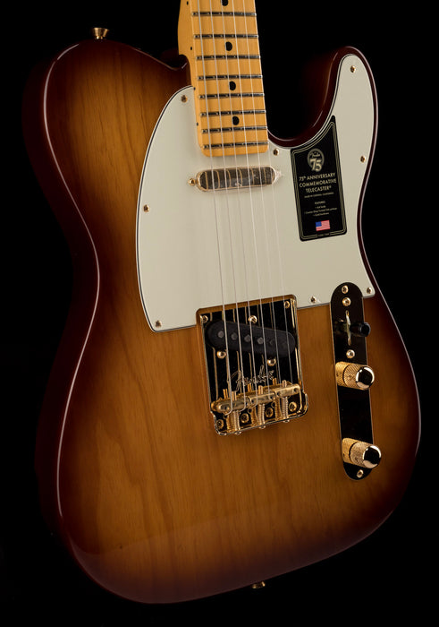 Fender 75th Anniversary Commemorative Telecaster 2-Color Bourbon Burst