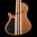 Mayones Cali4 Bass Mahogany Body 3A Flame Maple Top Trans Blue