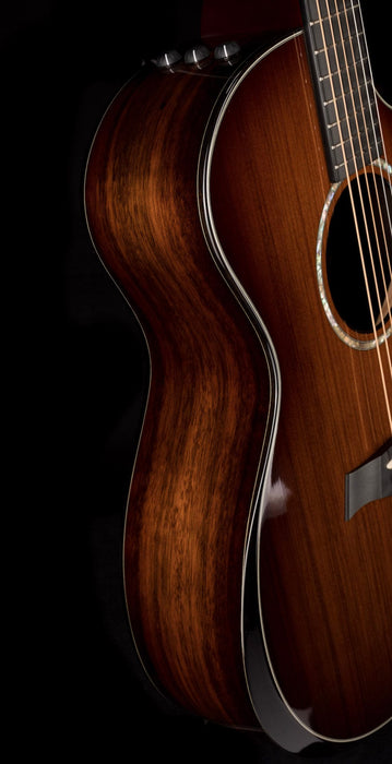 Used Taylor Custom Grand Auditorium Sinker Redwood And Macassar Ebony with OHSC