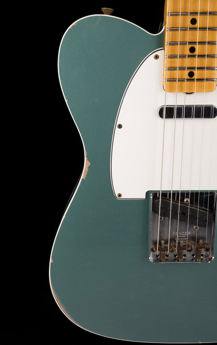 Fender Custom Shop 1965 Telecaster Custom Relic Faded Aged Sherwood Green Metallic