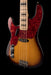 Used Parts P-Bass 1951-style Left-Handed Sunburst Bass With Gig Bag
