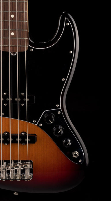 Used 2019 Fender American Performer Jazz Bass 3-Tone Sunburst with Case