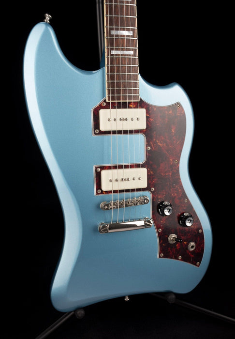 Used Guild T-Bird ST P90 Pelham Blue with Gig Bag