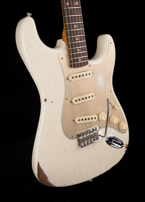 Fender Custom Shop Roasted 1960 Stratocaster Relic Birdseye Maple Aged Olympic White