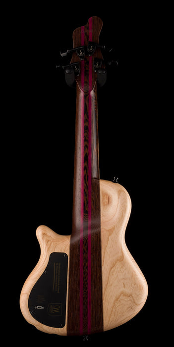 Mayones Cali4 Quilt Maple Top Swamp Ash Back Custom Color Greenburst Matte Finish with Case