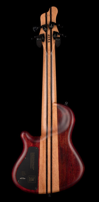 Mayones Cali4 Quilt Maple Top Custom Color Trans Red Matt Finish 