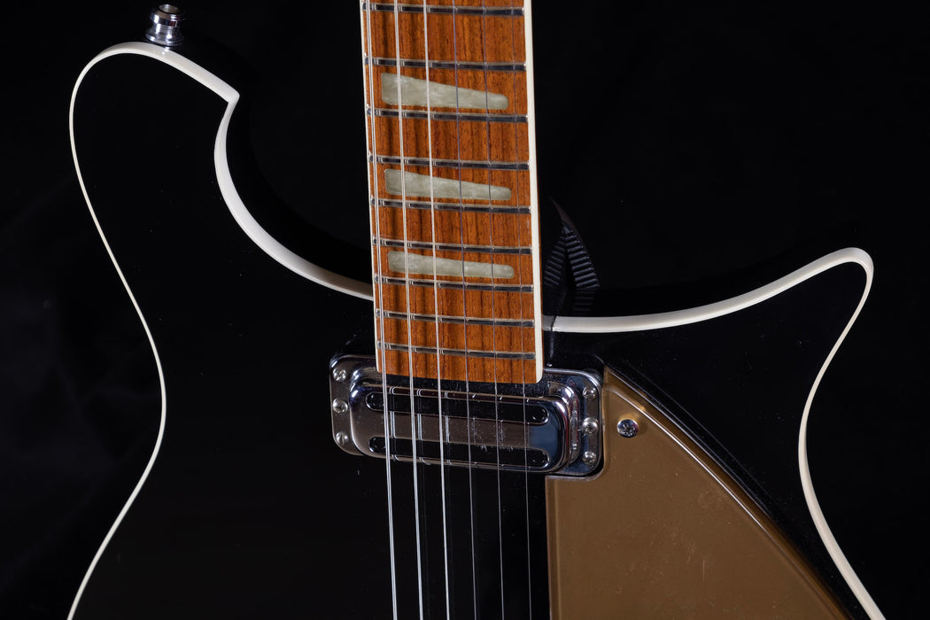 Used '96 Rickenbacker 620JG Jetglo Toaster Top Pickups Gold Guard Mastery Bridge OHSC
