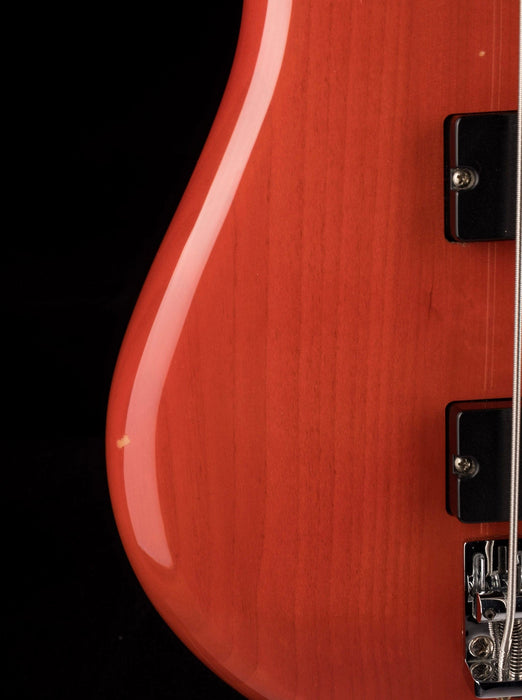 Used Spector NS-2002B Bass Trans Red with Gig Bag