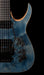 Mayones Duvell Elite Pro 6 String 27" Baritone Satine Trans Aquamarine Electric Guitar With Case