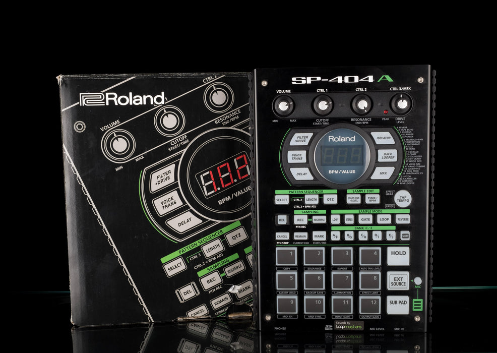 Pre Owned Roland SP-404A Linear Wave Sampler With Original Box