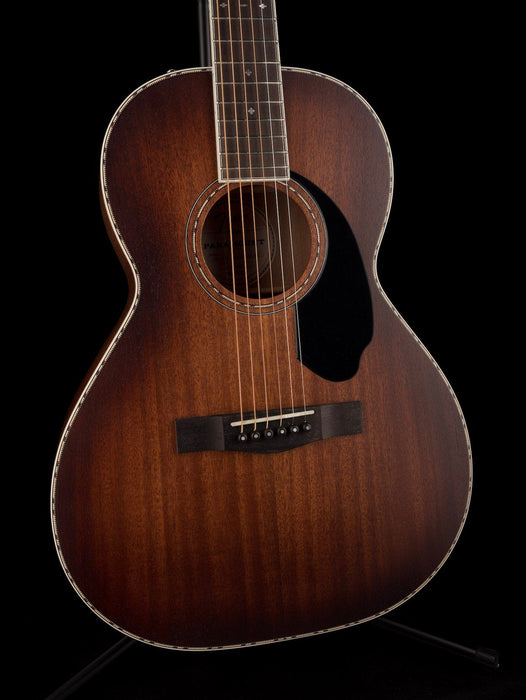 Used Fender Paramount PS-220E Parlor Aged Cognac Burst with Case
