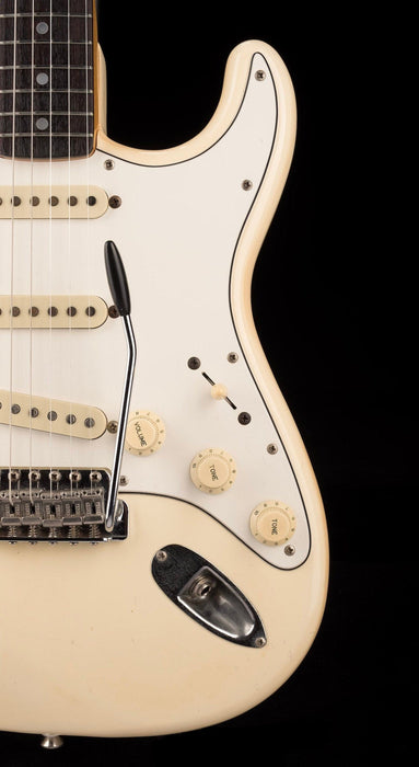 Vintage 1985 Fender ‘72 Reissue ST72-70 Stratocaster MIJ E-Series Olympic White With HSC