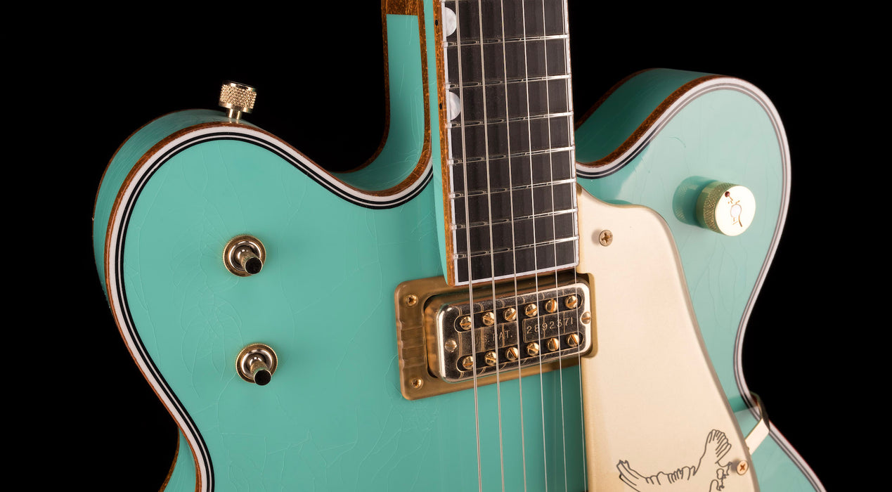 Gretsch Custom Shop Masterbuilt Stephen Stern G6136CS 1962 Seafoam Falcon Doublecut Closet Classic