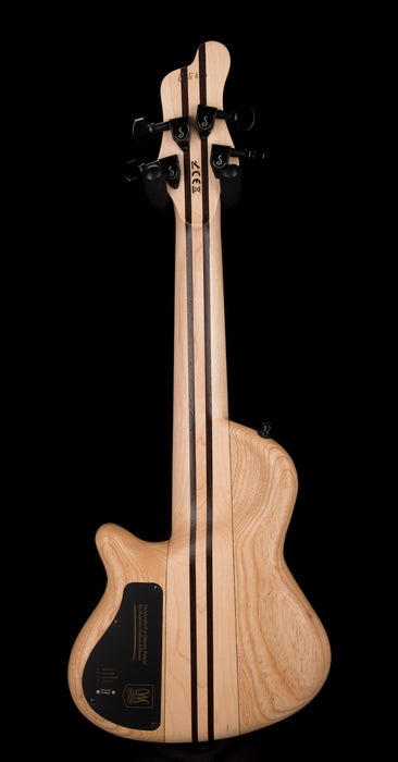 Mayones Cali4 Bass 17.5" Scale 3A Quilted Maple Top/Swamp Ash Body Trans L.U.V. Finish with Case