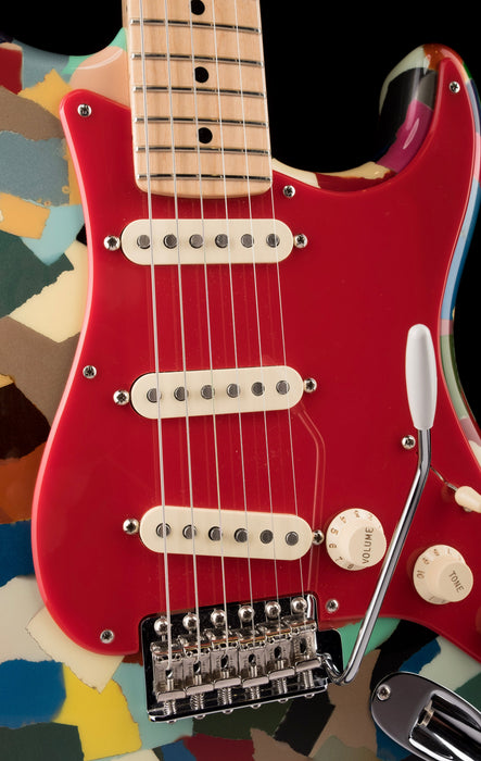 Pre-Owned Fender Custom Shop Masterbuilt Dale Wilson Active Clown Patch Strat Electric Guitar
