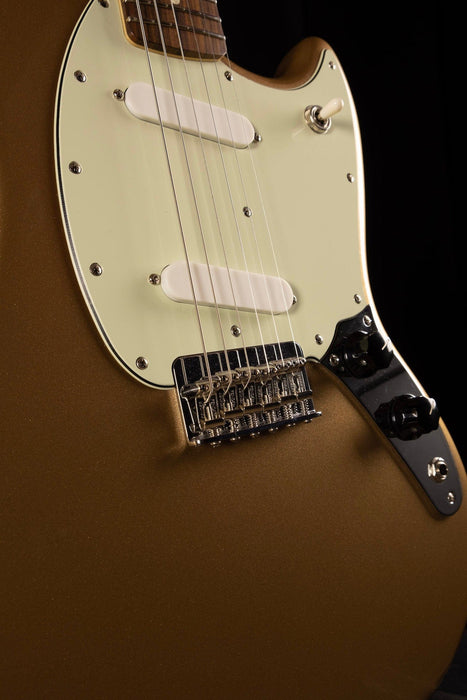 Used Fender Player Mustang Firemist Gold