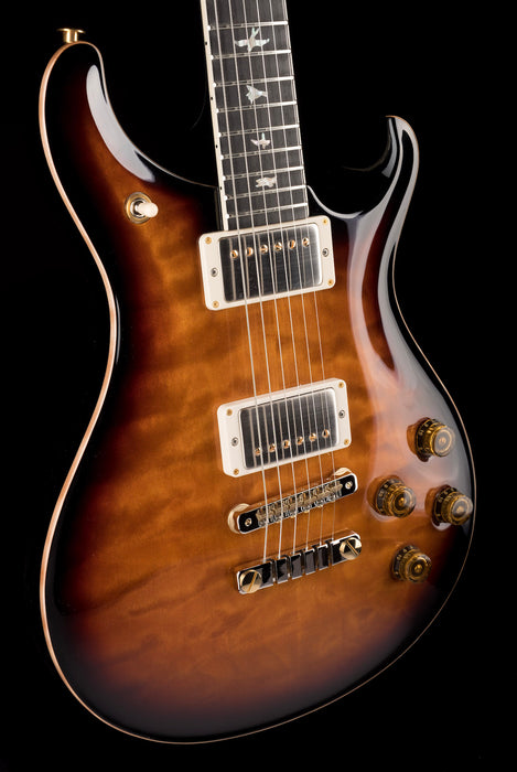PRS Core McCarty 594 Quilt 10 Top Black Maple Neck Custom Color Solano Burst with Case