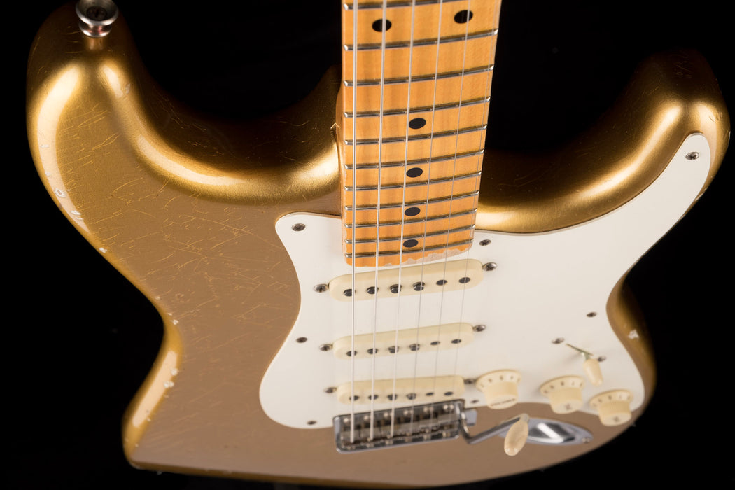 Pre Owned 2017 Fender Custom Shop '57 Stratocaster HLE GOLD With OHSC