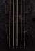 Mayones BE Elite EP 5 String Bass Guitar Trans Black Raw Eye Poplar Top With Case