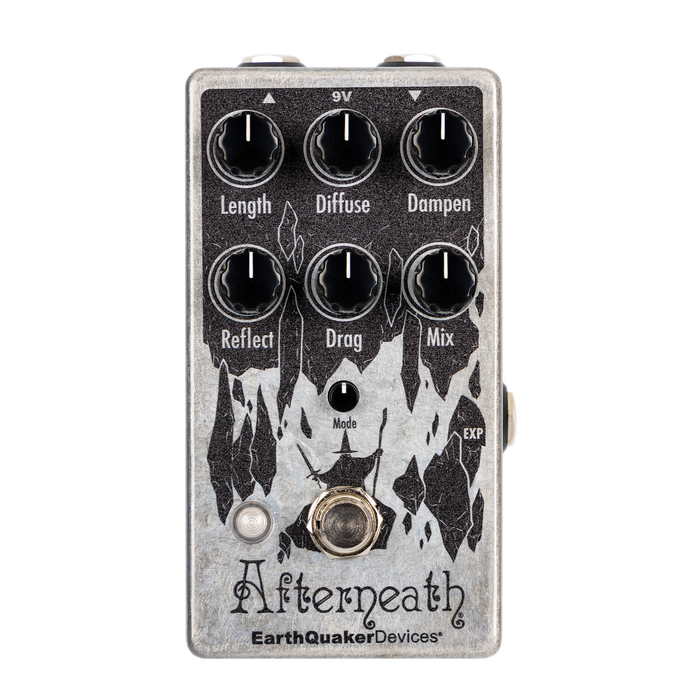 EarthQuaker Devices Afterneath V3 Reverb Guitar Effect Pedal