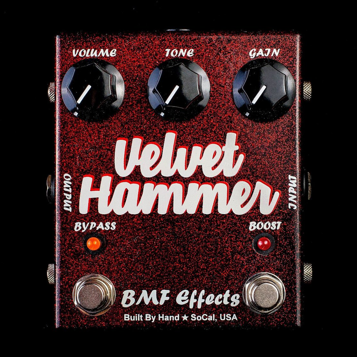 BMF Effects Velvet Hammer Overdrive Guitar Pedal
