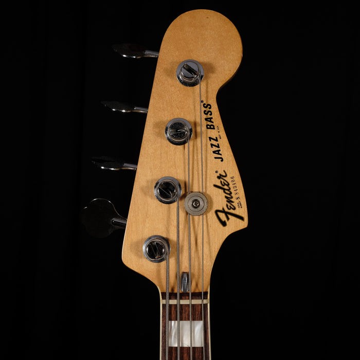 Vintage 1978 Fender Jazz Bass Block Inlay Rosewood Fingerboard Sunburst OHSC