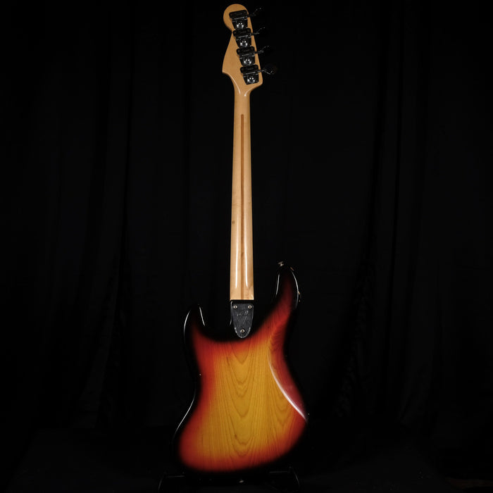 Vintage 1978 Fender Jazz Bass Block Inlay Rosewood Fingerboard Sunburst OHSC