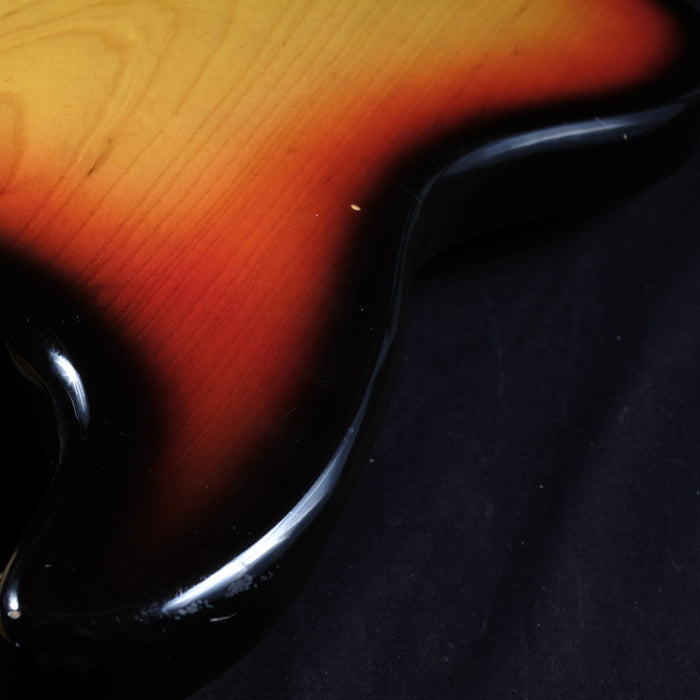 Vintage 1978 Fender Jazz Bass Block Inlay Rosewood Fingerboard Sunburst OHSC