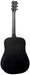 Martin X Series D-X1E-02 Dreadnought Black with Gig Bag
