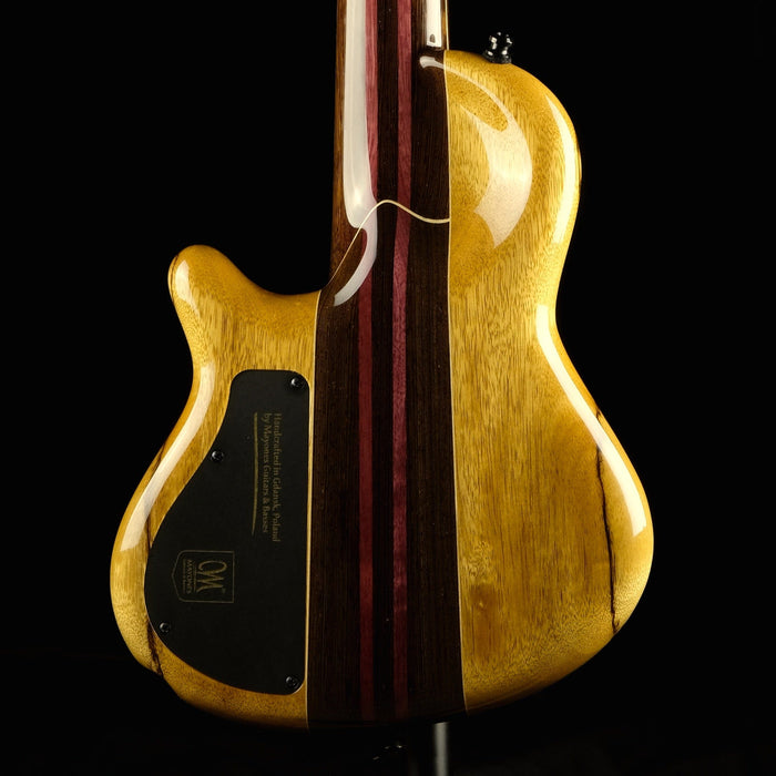 Mayones Cali4 Bass Black Limba w/ Spalted Top Aguilar OBP-3 Pre Amp W/ Case