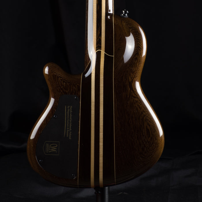 Mayones Cali4 Cali 4 VF Bass V Frets Spalted Maple Ebony Fingerboard Aguilar OBP-3