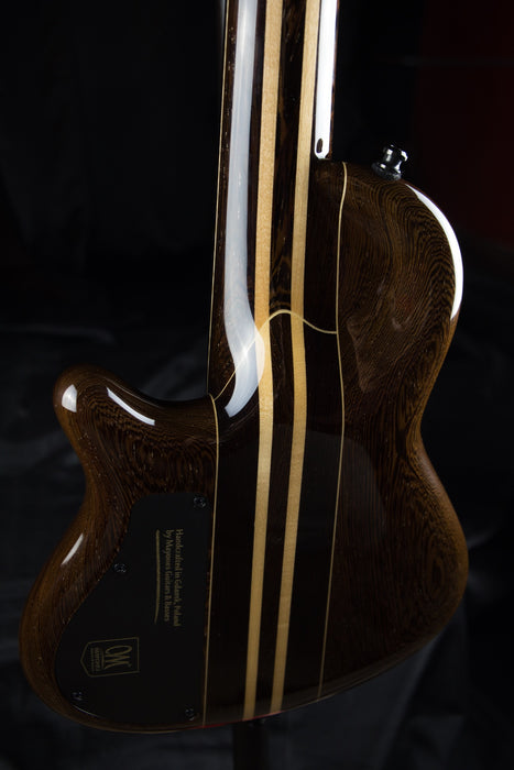 Mayones Cali4 Cali 4 VF Bass V Frets Spalted Maple Ebony Fingerboard Aguilar OBP-3