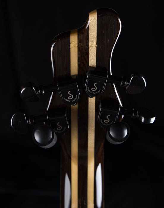 Mayones Cali4 Cali 4 VF Bass V Frets Spalted Maple Ebony Fingerboard Aguilar OBP-3