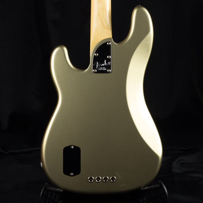 Used Fender American Elite Precision Bass Champagne