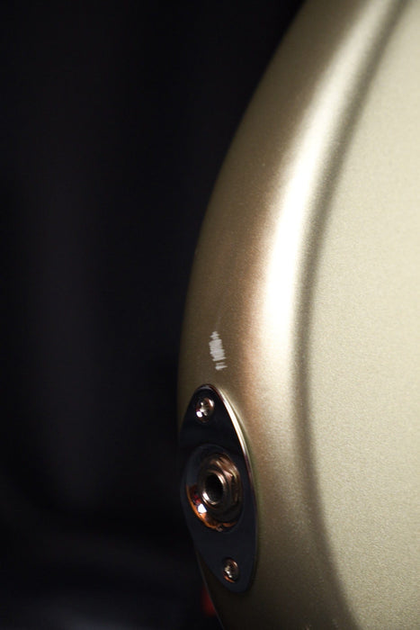 Used Fender American Elite Precision Bass Champagne