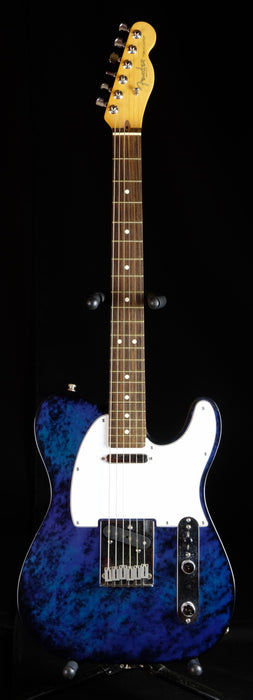 Pre Owned Fender 40th Anniversary Limited Run Telecaster Aluminum Blue Body OHSC