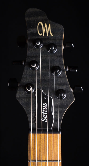 Mayones Setius 6 Trans Black Satine Finish Electric Guitar